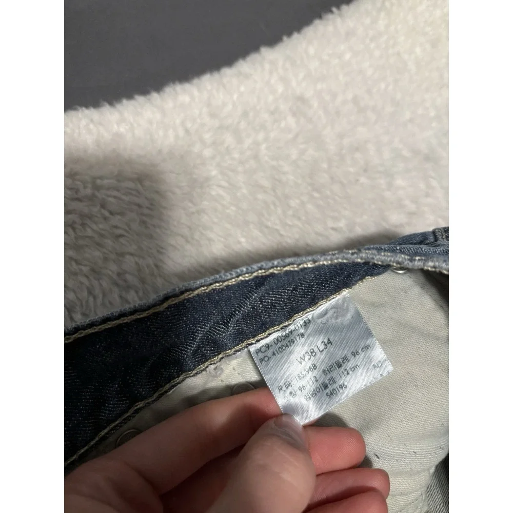 Levi's 569 Loose Straight Men's Blue Jeans Size 38x34 Pants